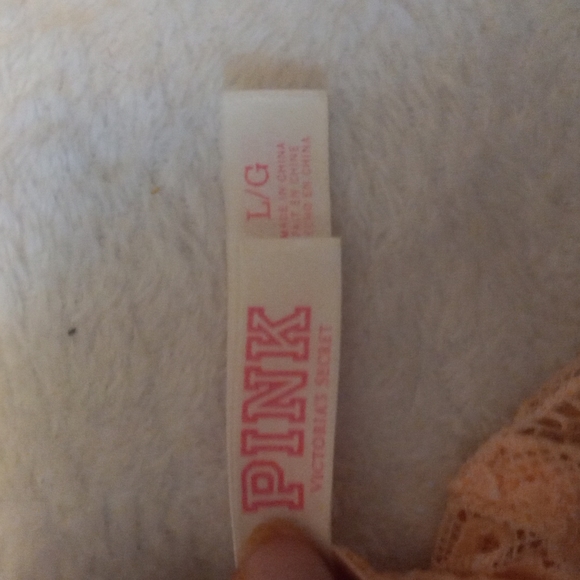 NWOT PINK Victoria's Secret Light Pink Bralette - Picture 3 of 4